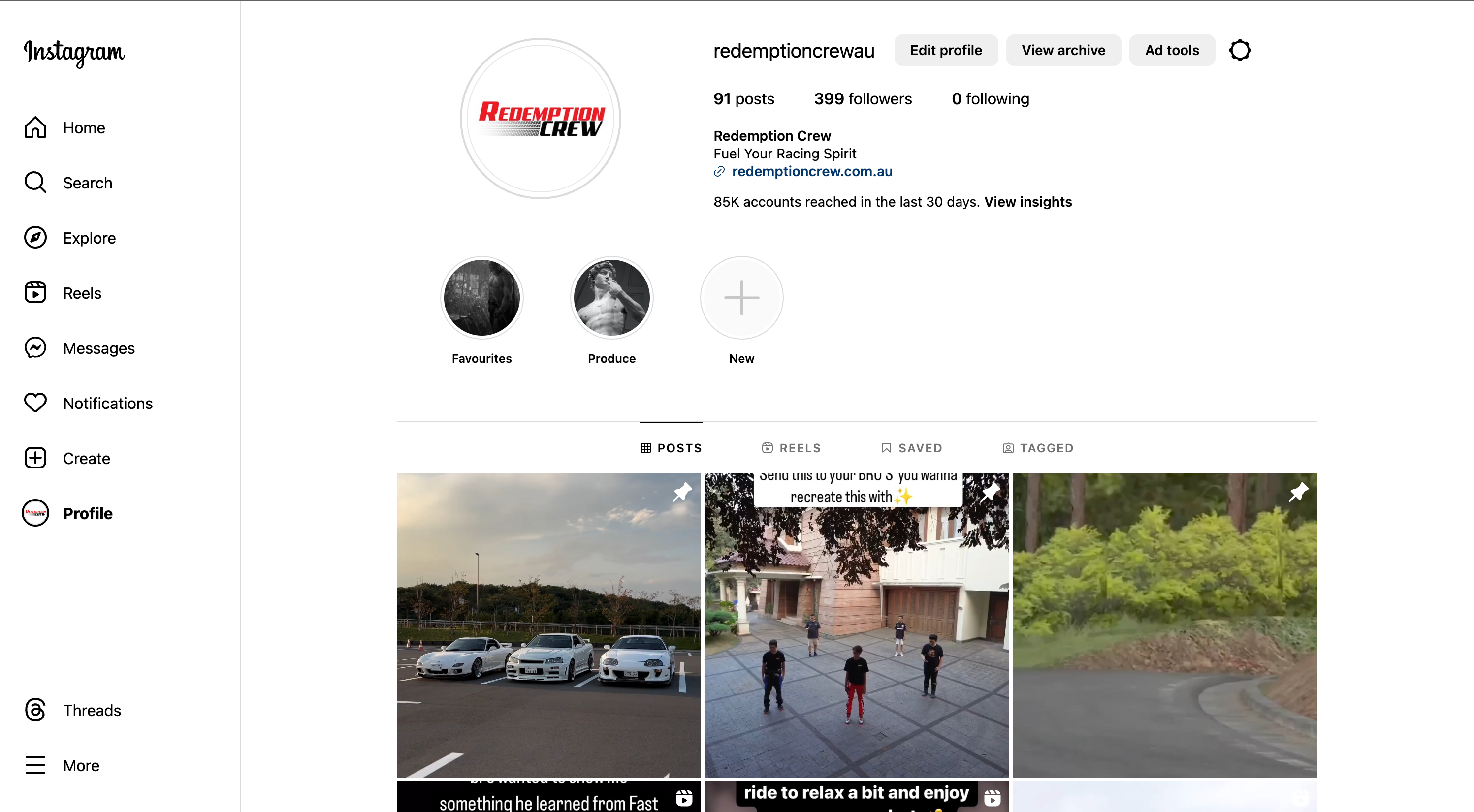 Introducing Redemption Crews Instagram!